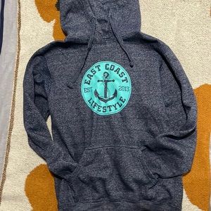 East coast lifestyle hoodie size s